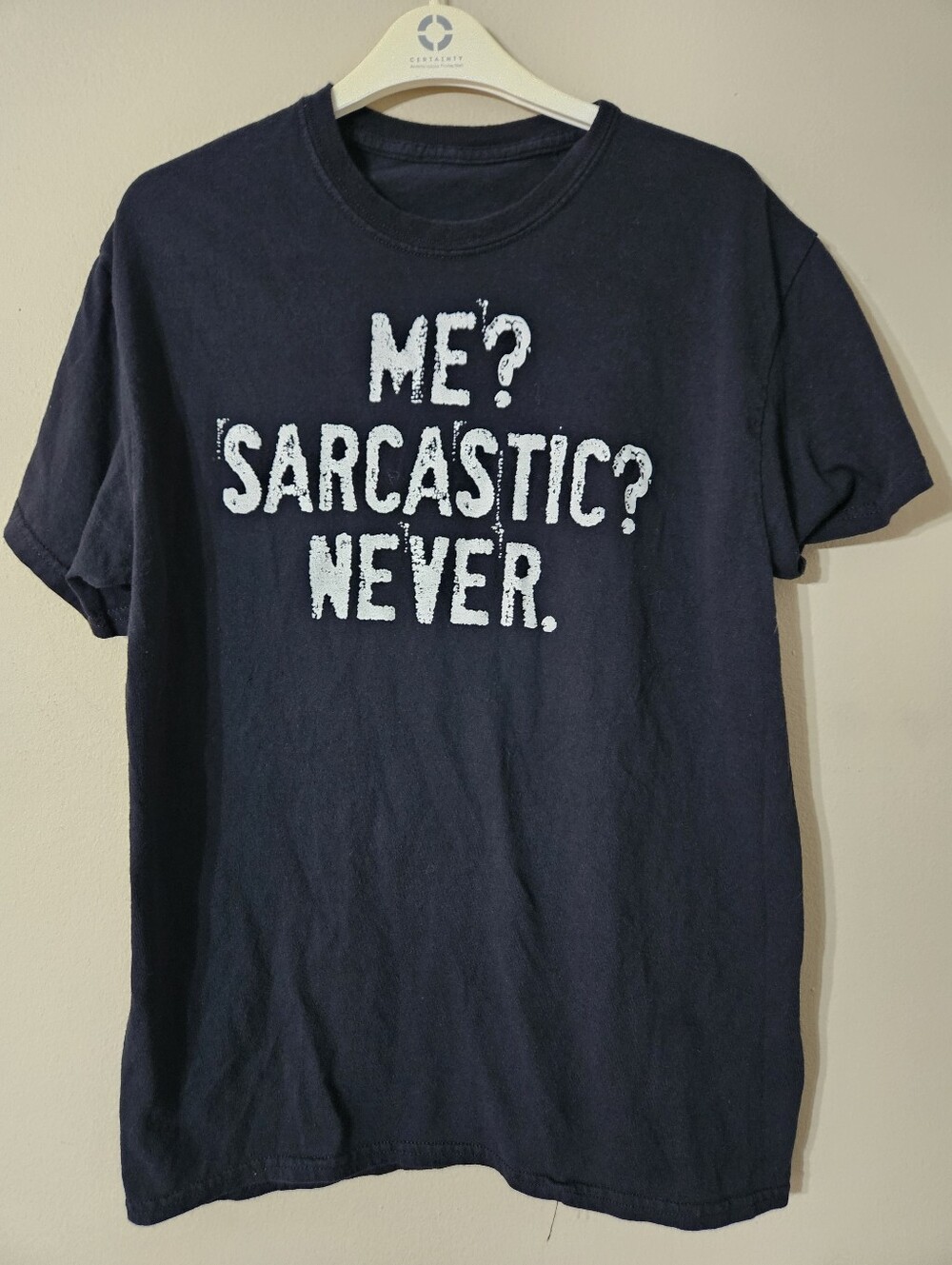 Sarcastic Tshirt Large